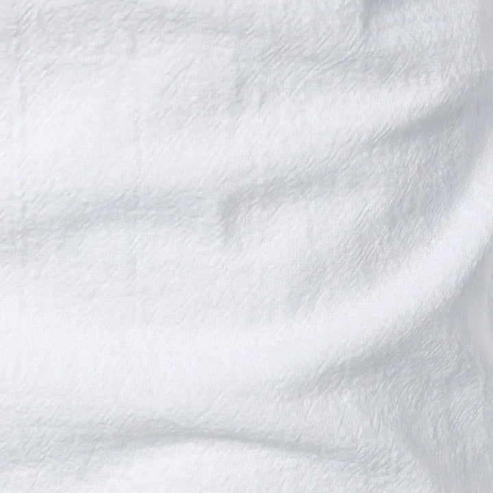 Camisa hawaiana de lino y algodón