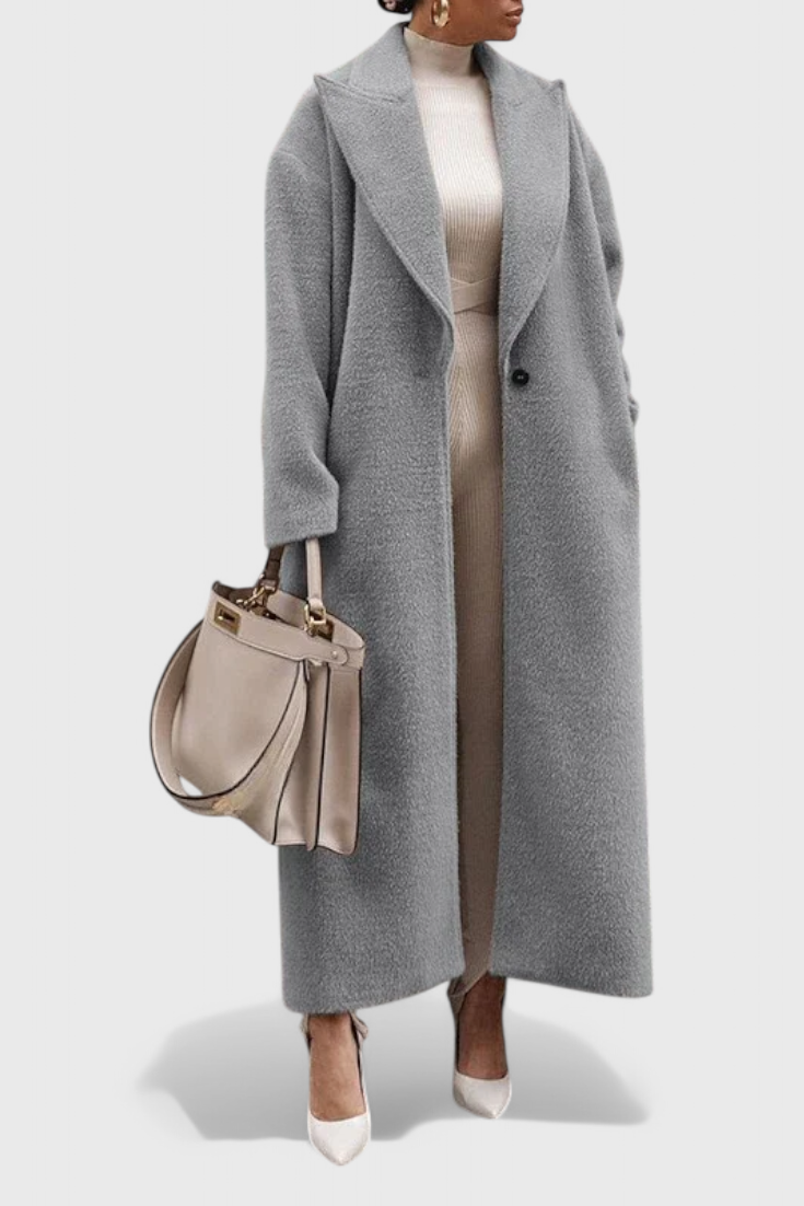 Chloe | Abrigo Estructurado Elegante de Largo Completo