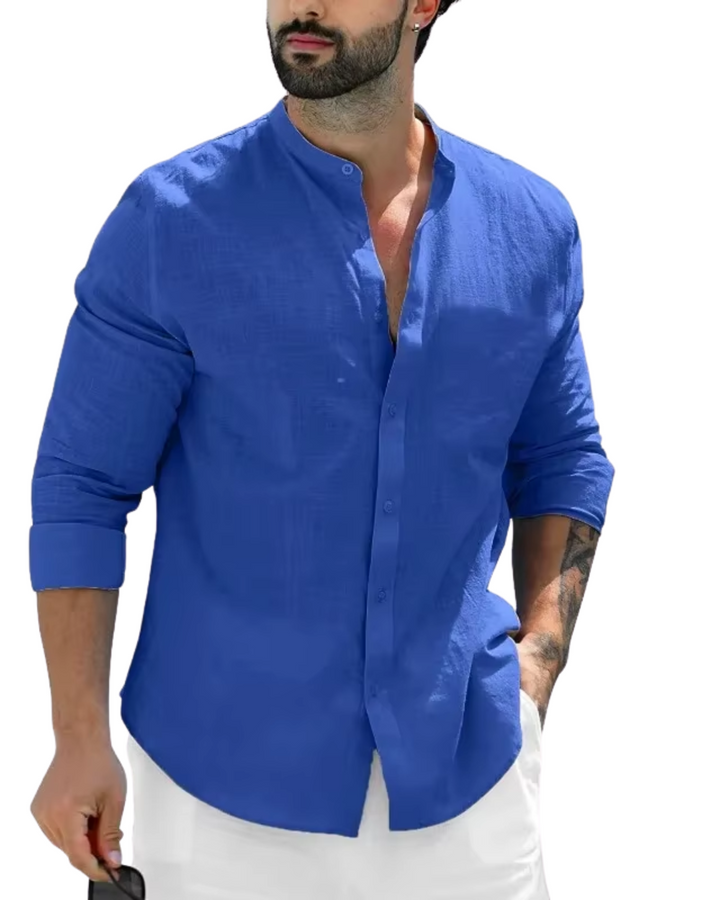 Camisa casual de lino
