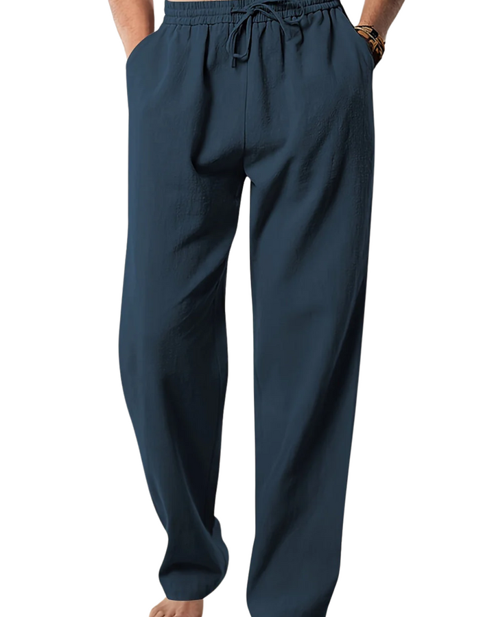 Pantalones de verano casuales de lino