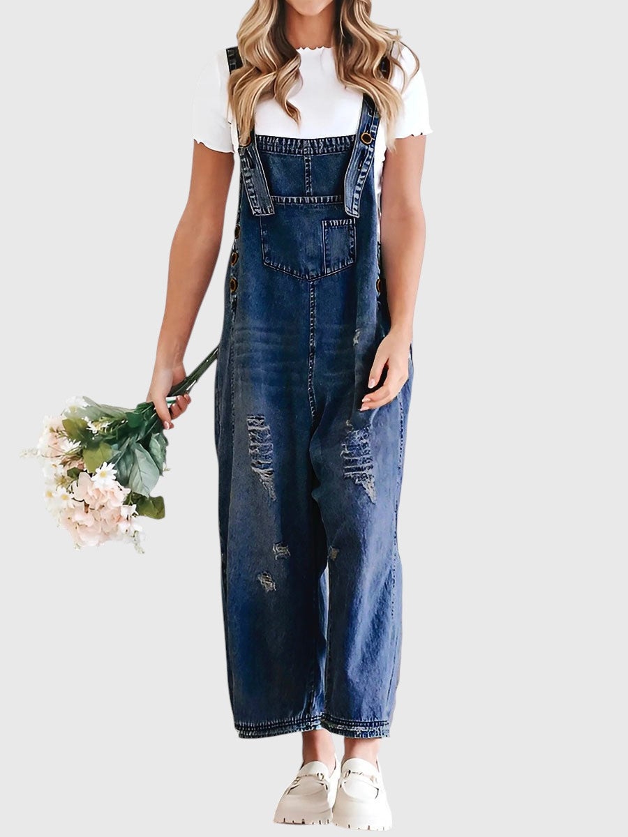 Thessaly™ | Petos de Mezclilla Desgastados