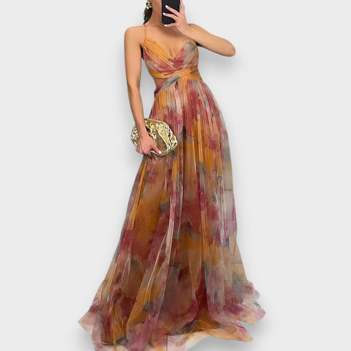 Coco - Vestido maxi con flores