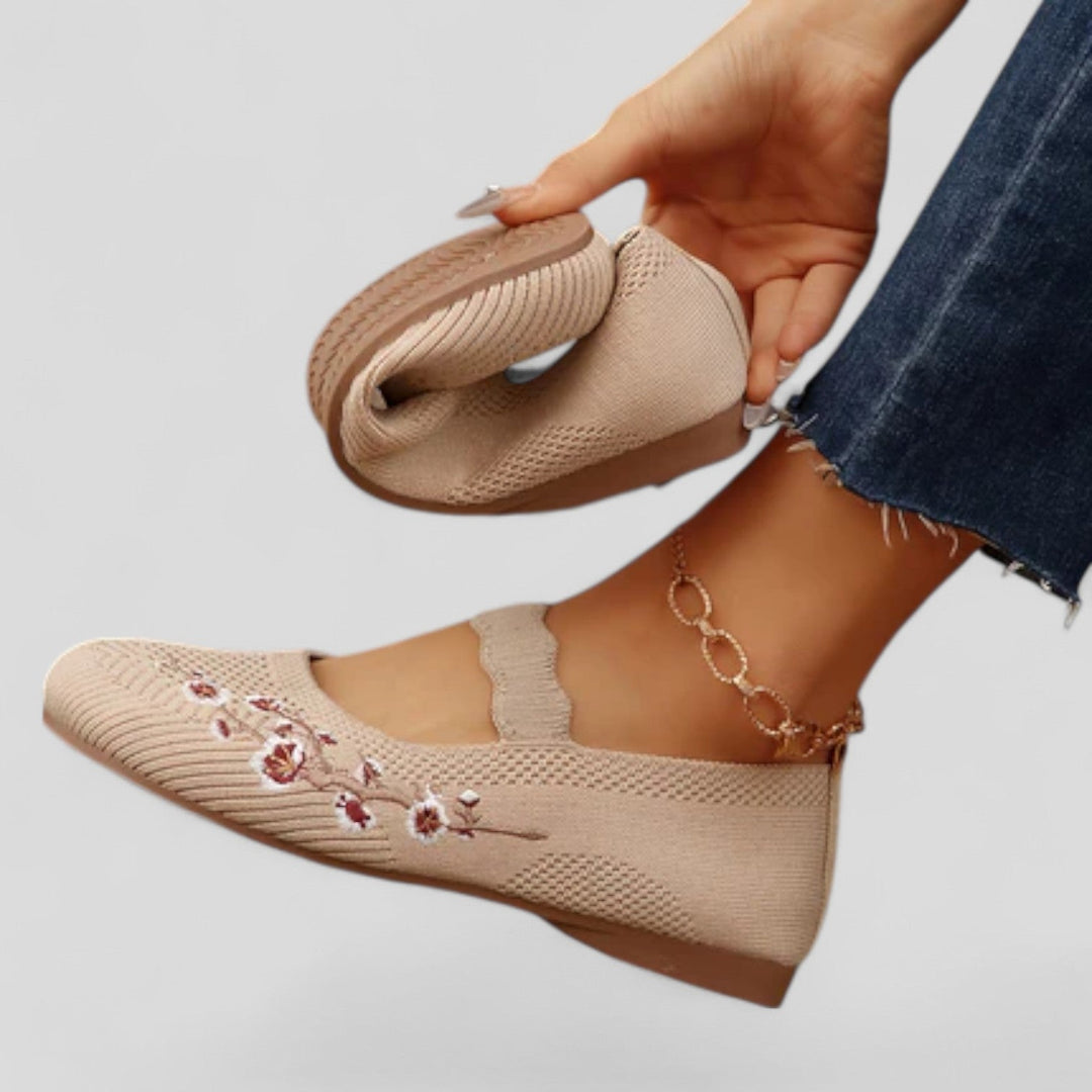 Amancia | Bailarinas bordadas