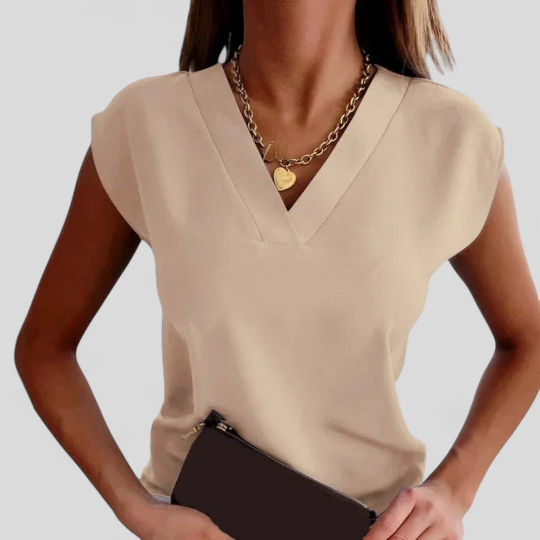 Camila | Blusa de Satén