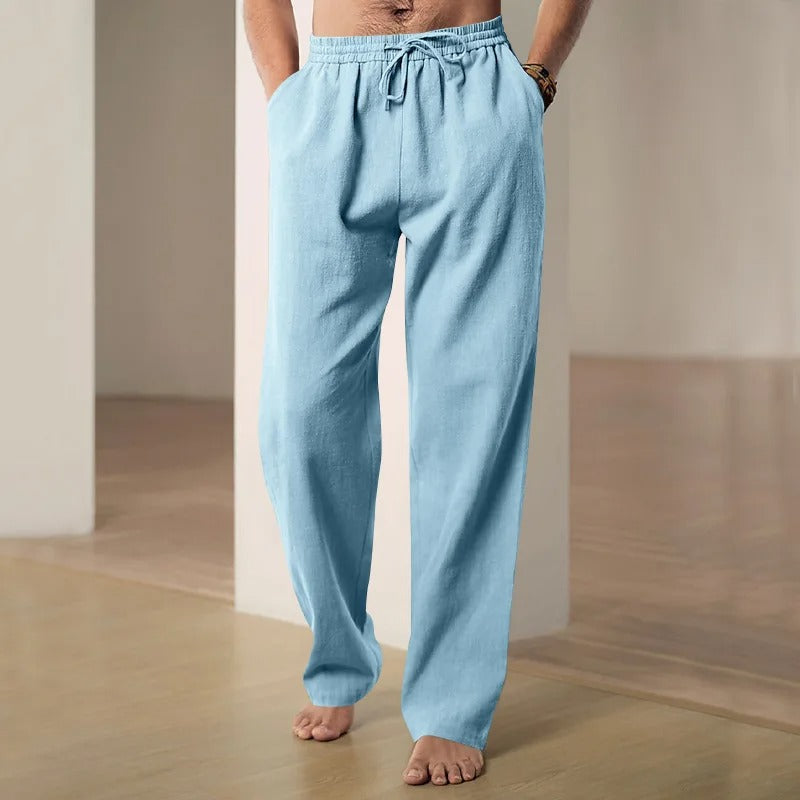 Pantalones de lino Ibiza