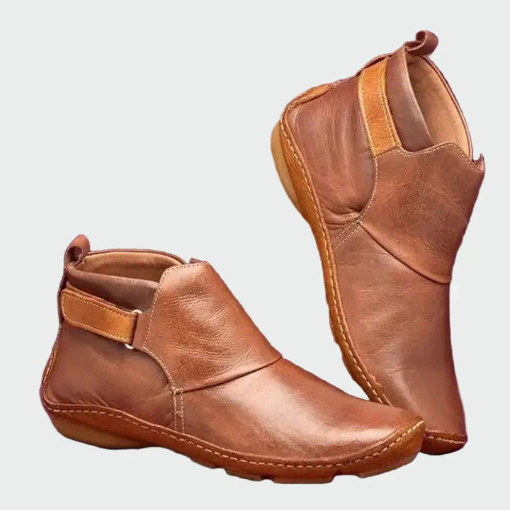 Botas ortopédicas de cuero