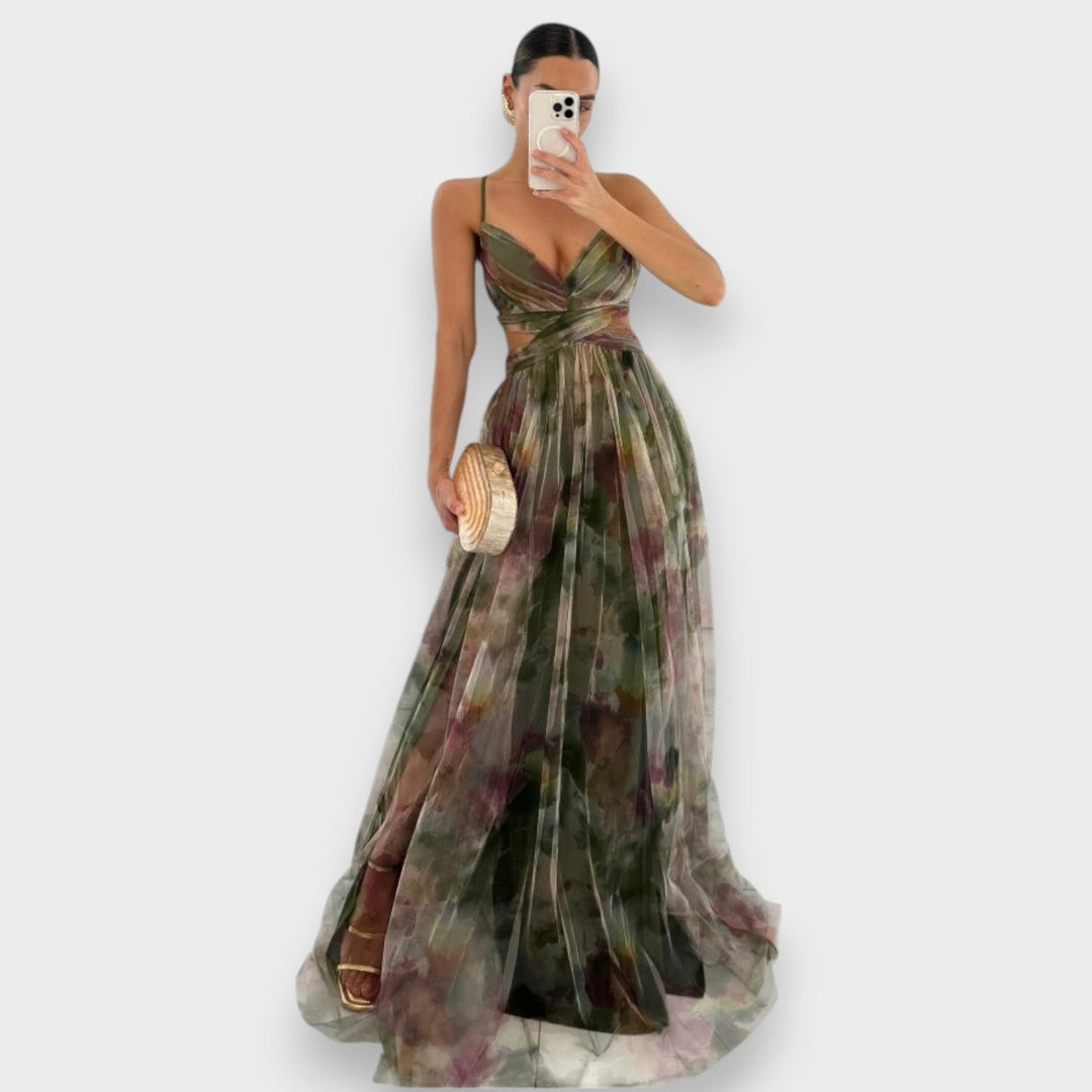 Coco - Vestido maxi con flores