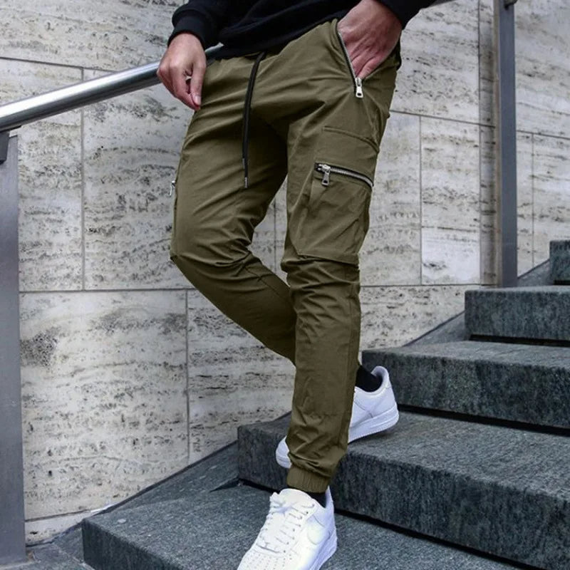 Elegantes pantalones cargo