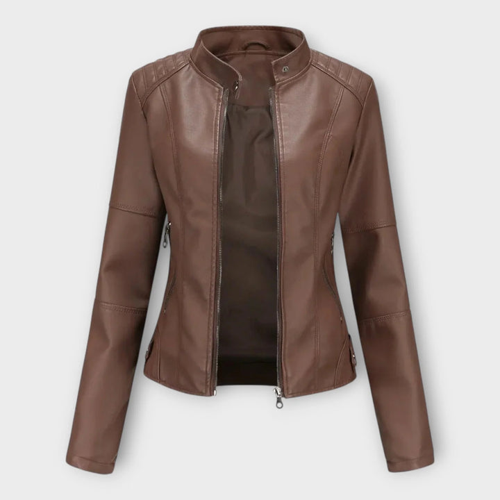 Giulia | Chaqueta de Cuero Suave Premium