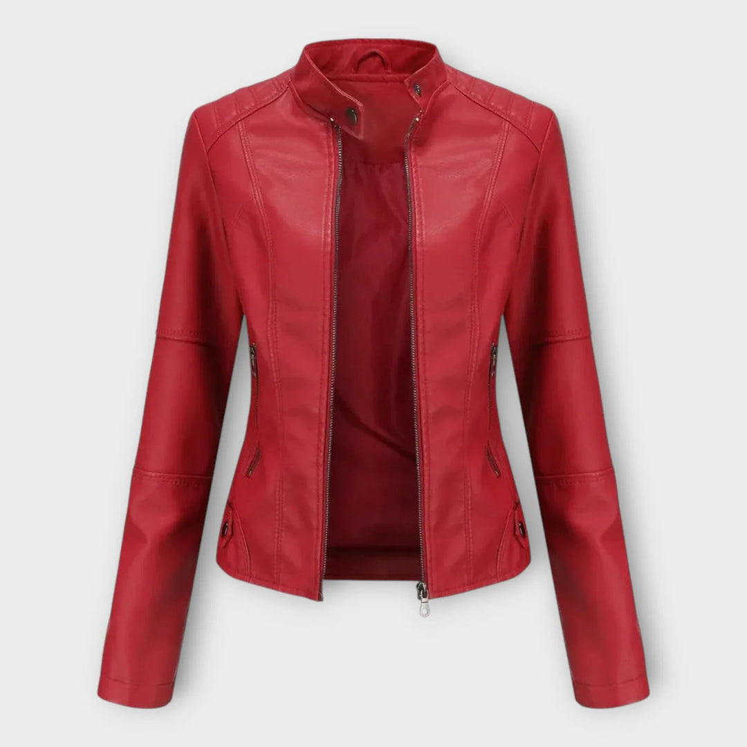 Giulia | Chaqueta de Cuero Suave Premium