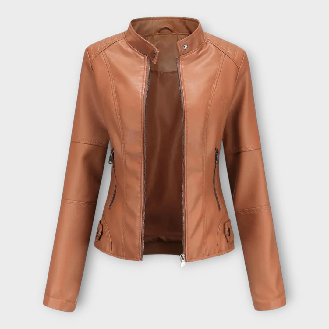 Giulia | Chaqueta de Cuero Suave Premium