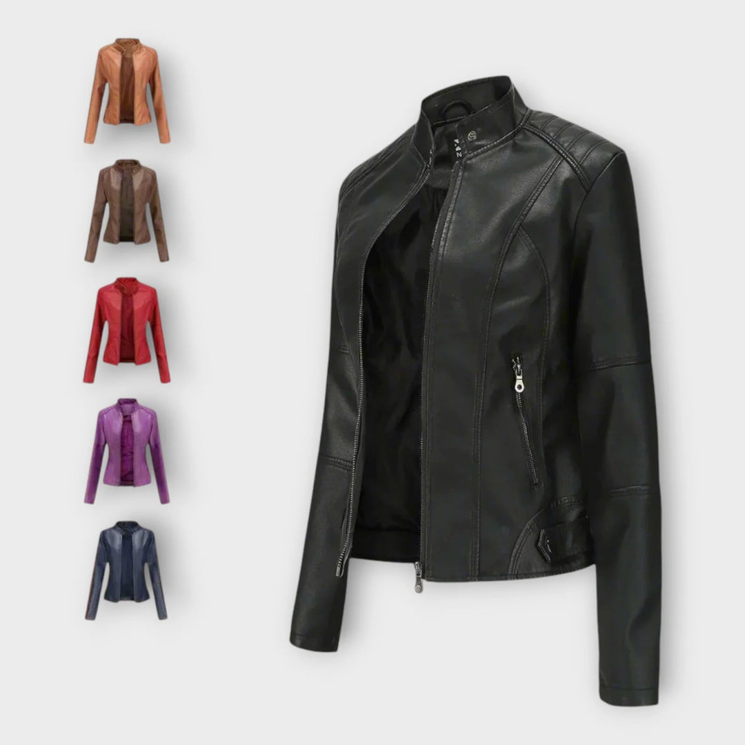 Giulia | Chaqueta de Cuero Suave Premium