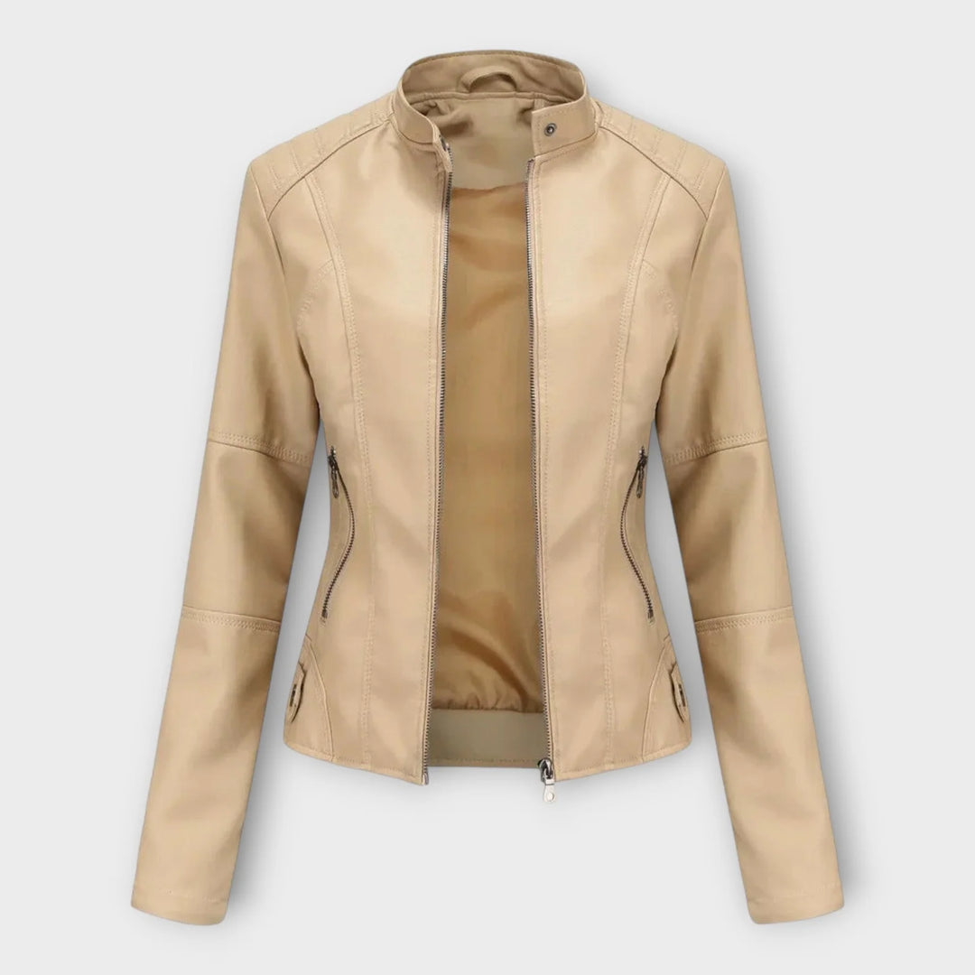 Giulia | Chaqueta de Cuero Suave Premium
