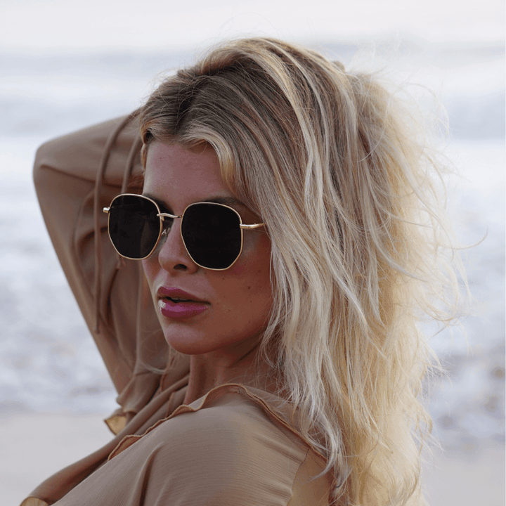 GAFAS DE SOL HEXAGONALES AMANECER