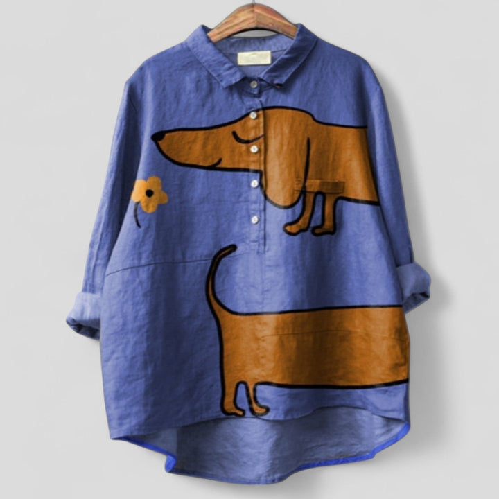 Miriam | Blusa de lino