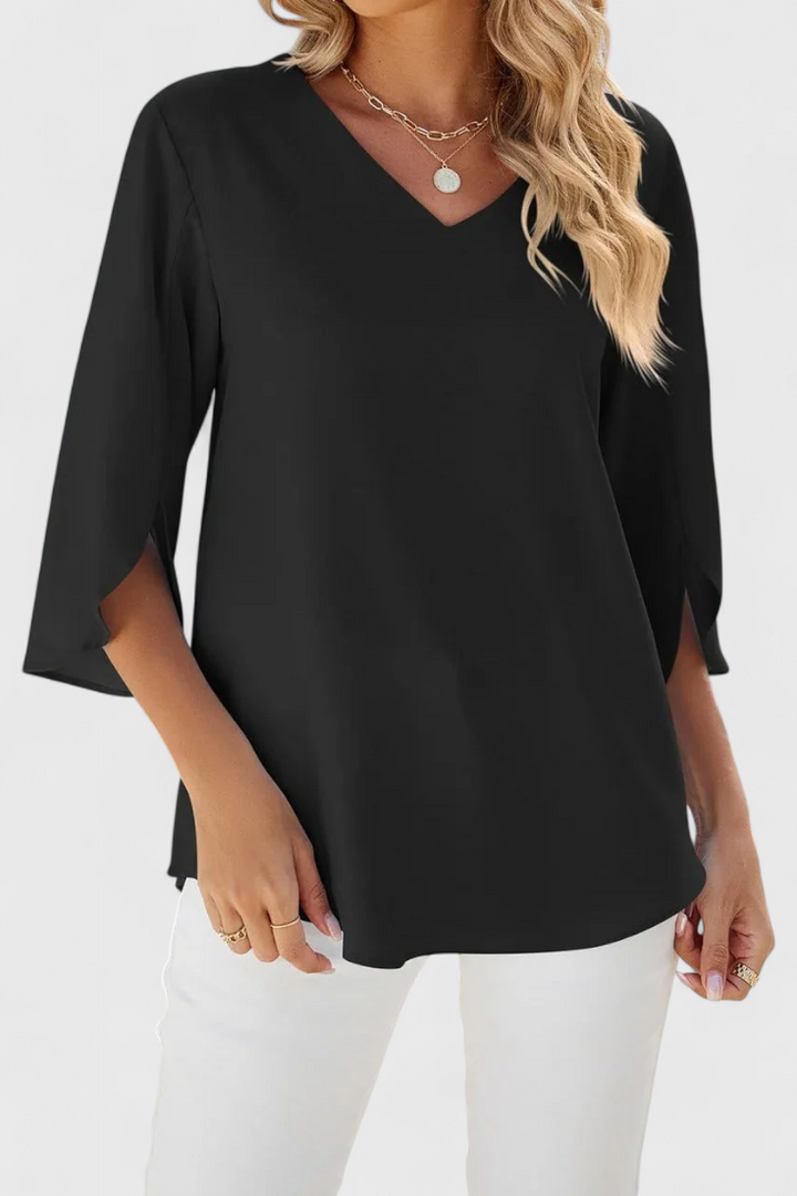 Tabitha Blusa Casual con Corte Suelto y Estilo Sofisticado