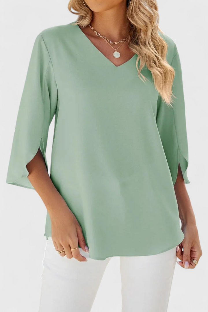 Tabitha Blusa Casual con Corte Suelto y Estilo Sofisticado