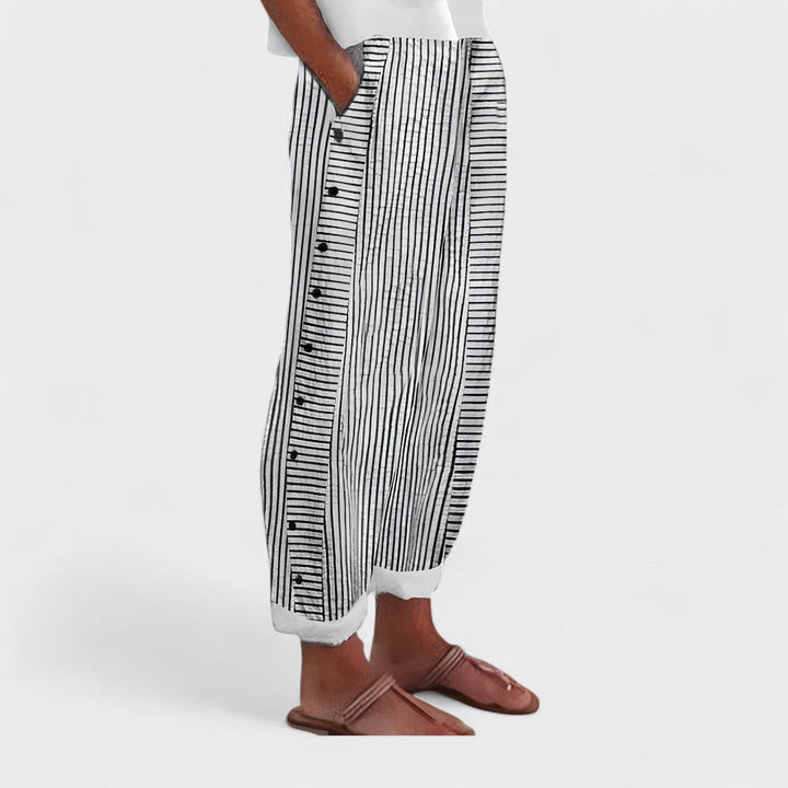 Isabel - Pantalones de lino