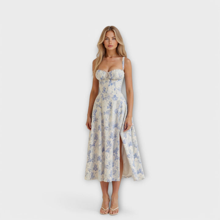 Kira - Vestido corsé midi