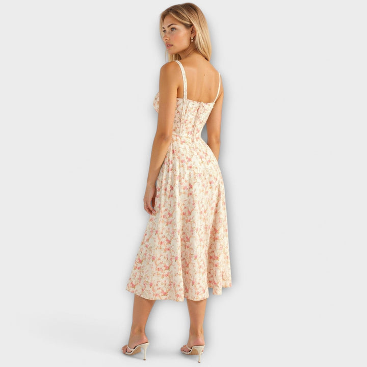 Kira - Vestido corsé midi