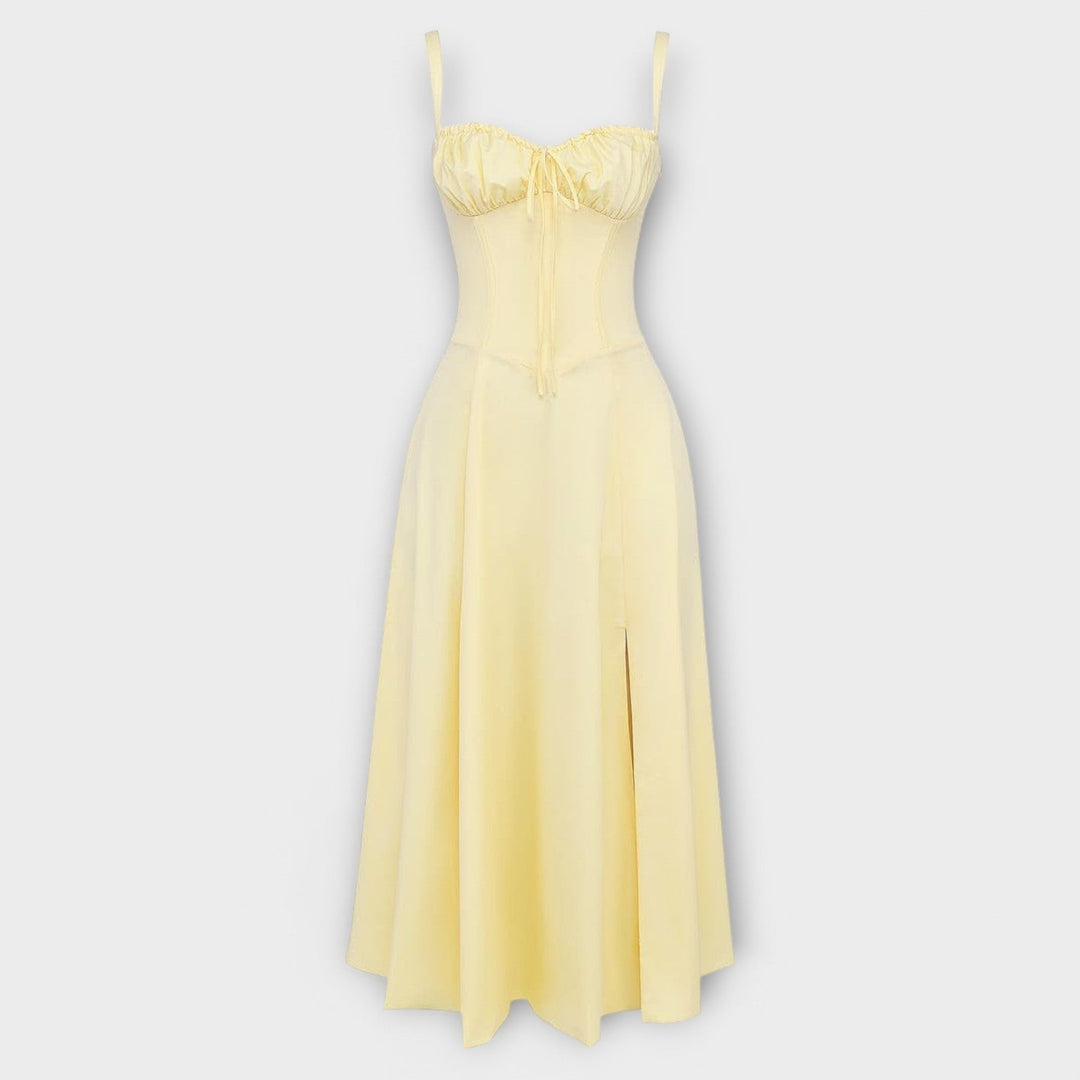 Kira - Vestido corsé midi