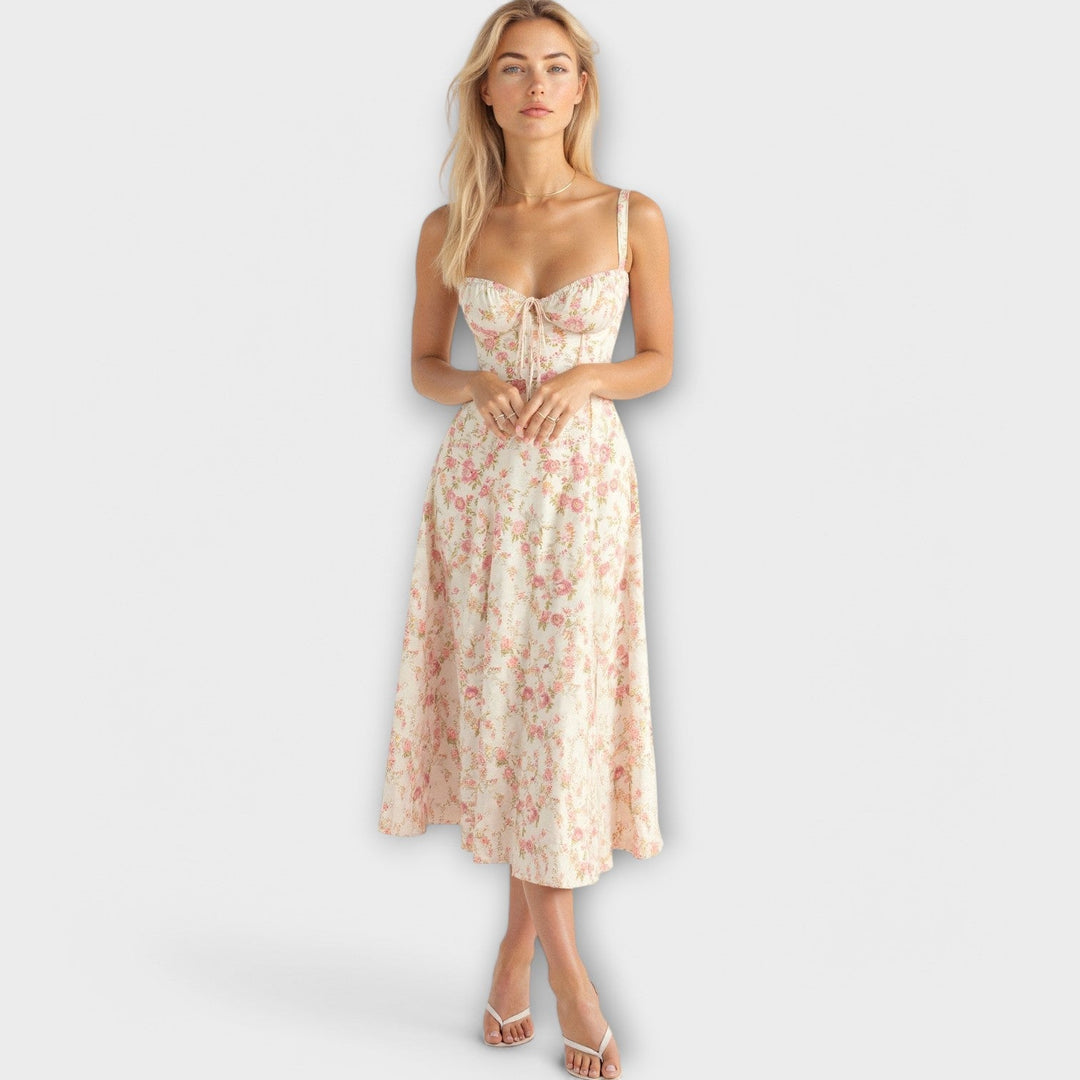 Kira - Vestido corsé midi