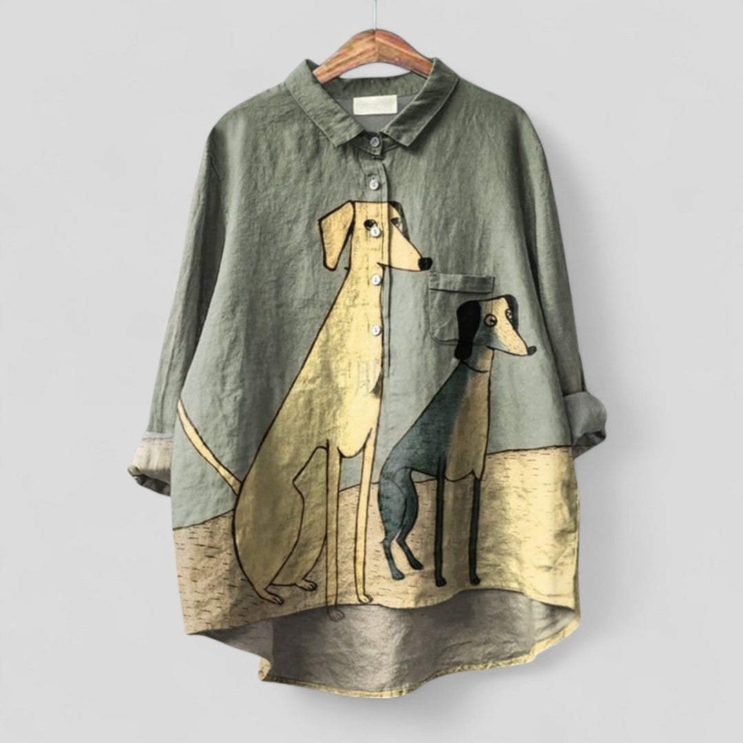 Miriam | Blusa de lino