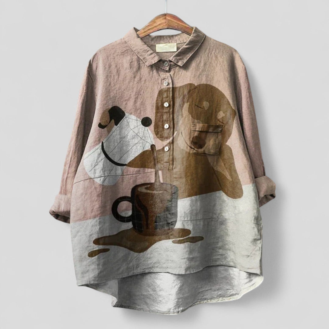 Miriam | Blusa de lino